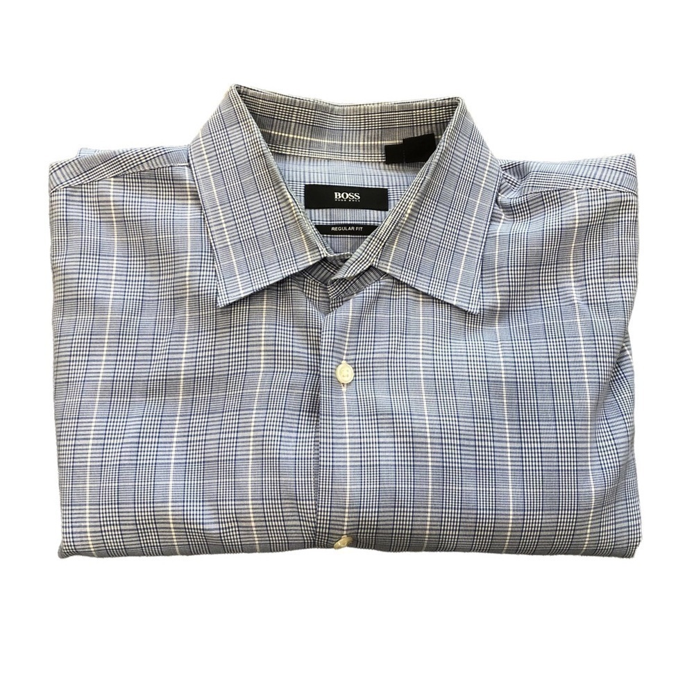 Hugo Boss Regular Fit Cotton Dress Shirt